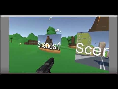 VR 恐龍射擊遊戲畫面
